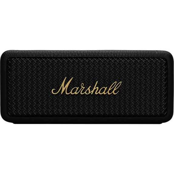 Marshall EMBERTONBKBR Emberton II BT Portable Speaker - Black/Brass