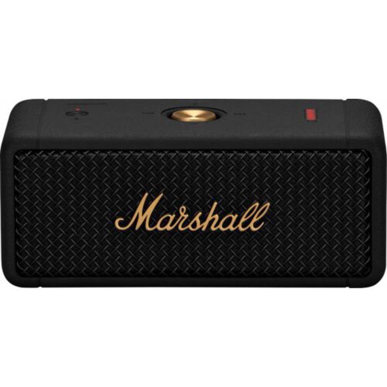 Marshall - Emberton Portable Bluetooth Speaker - Black & Brass