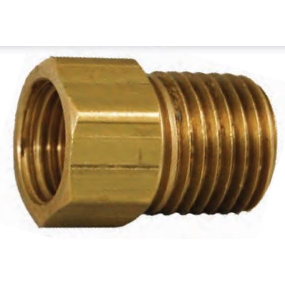 Marshall Excelsior Me2132P Inverted Flare Adapter 1/4" Mnpt X 1/4" Female Flare