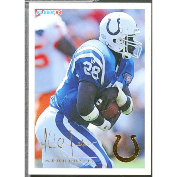 Marshall Faulk Card 1994 Fleer Rookie Exchange #3