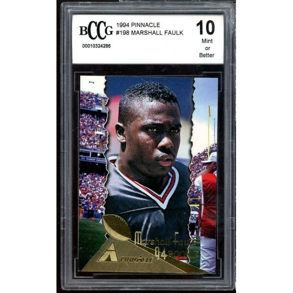 Marshall Faulk Card 1994 Pinnacle #198