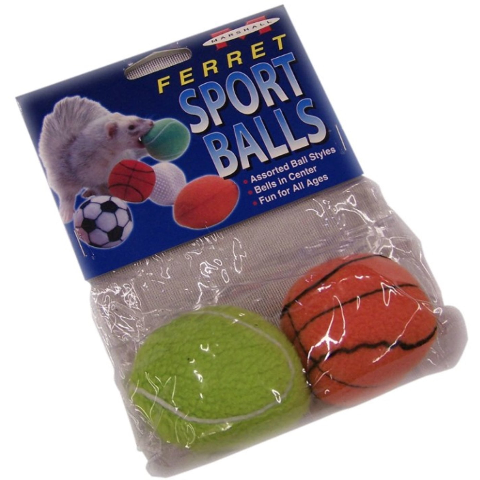 Pet Supplies : Pet Toy Balls : Marshall Pet Products Pop-N-Play Ball Pack 