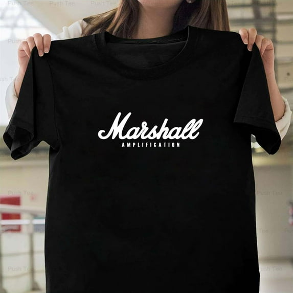 Marshall Guitar Amplifier Stack JCM800 Rock Music Logo Gift New Unisex T-Shirt , up to 5XL