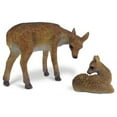 thumbnail image 1 of Marshall Home 4” Mother Doe and Baby Fawn Garden Statues, High Quality (2 Count), 1 of 1