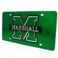thumbnail image 1 of Marshall Inlaid Acrylic License Plate - Green, 1 of 1