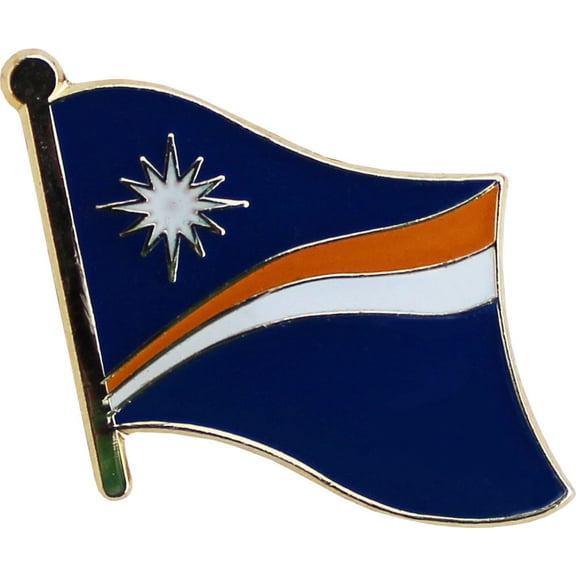 Marshall Islands Flag Lapel Pin