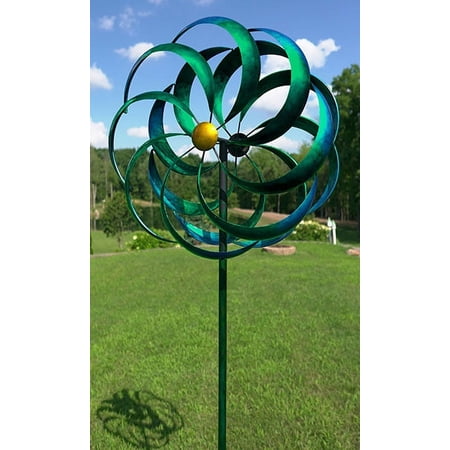 Marshall Kinetic Aruba Windward Spinner, Blue & Green, 84"H