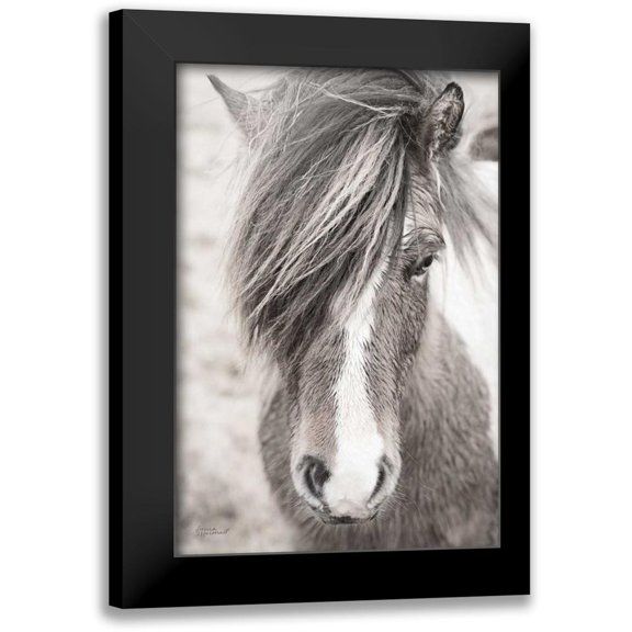 Marshall, Laura 11x14 Black Modern Framed Museum Art Print Titled - Elska II BW