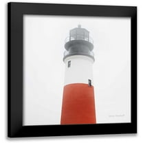 Marshall, Laura 12x12 Black Modern Framed Museum Art Print Titled - Sankaty Head Light