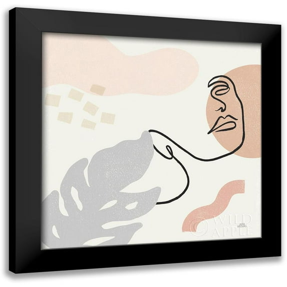 Marshall, Laura 12x12 Black Modern Framed Museum Art Print Titled - Through the Window II
