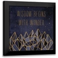 thumbnail image 1 of Marshall, Laura 12x12 Black Modern Framed Museum Art Print Titled - Written in the Stars I, 1 of 5