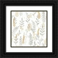 thumbnail image 1 of Marshall, Laura 12x12 Black Ornate Wood Framed with Double Matting Museum Art Print Titled - Spring Blooms Pattern VI, 1 of 4