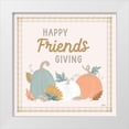 thumbnail image 1 of Marshall, Laura 12x12 White Modern Wood Framed Museum Art Print Titled - Festive Friendsgiving III, 1 of 4
