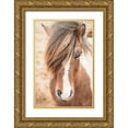 thumbnail image 1 of Marshall, Laura 13x18 Gold Ornate Wood Framed with Double Matting Museum Art Print Titled - Elska II, 1 of 4