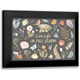 thumbnail image 1 of Marshall, Laura 14x11 Black Modern Framed Museum Art Print Titled - Spring Garden I Dark, 1 of 5