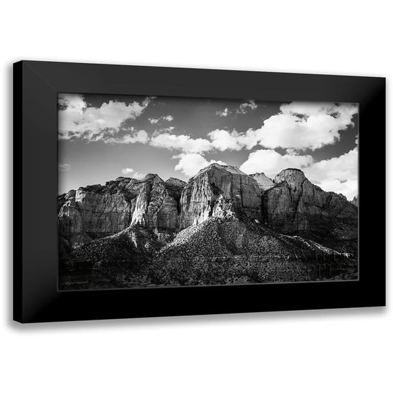 Marshall, Laura 14x11 Black Modern Framed Museum Art Print Titled - Zion Canyon I