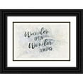 thumbnail image 1 of Marshall, Laura 14x11 Black Ornate Wood Framed with Double Matting Museum Art Print Titled - Watercolor Wanderlust London Adventure, 1 of 4