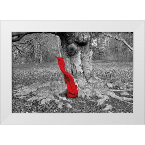 Marshall, Laura 14x11 White Modern Wood Framed Museum Art Print Titled - Flow I