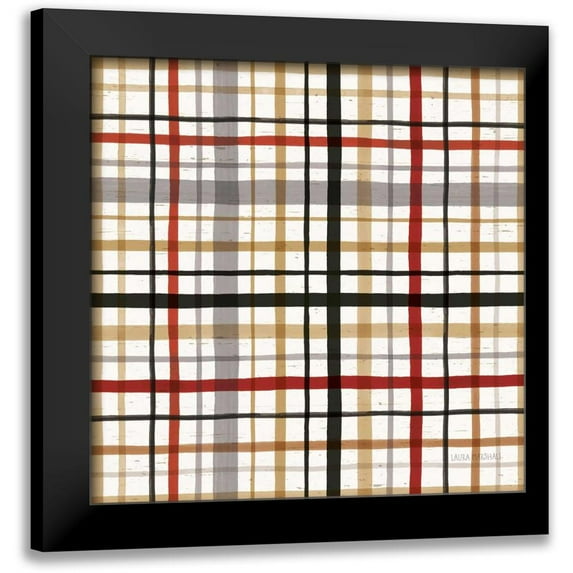 Marshall, Laura 15x15 Black Modern Framed Museum Art Print Titled - Country Roads Step 09
