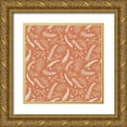 thumbnail image 1 of Marshall, Laura 15x15 Gold Ornate Wood Framed with Double Matting Museum Art Print Titled - Spring Blooms Pattern XIIB, 1 of 4
