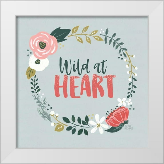 Marshall, Laura 15x15 White Modern Wood Framed Museum Art Print Titled - Wildflower Daydreams IV