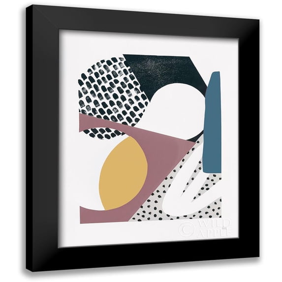 Marshall, Laura 15x18 Black Modern Framed Museum Art Print Titled - Luminous Tumble I Dark