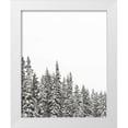 thumbnail image 1 of Marshall, Laura 15x18 White Modern Wood Framed Museum Art Print Titled - Gold Lake Trees, 1 of 4