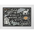 thumbnail image 1 of Marshall, Laura 18x13 White Modern Wood Framed Museum Art Print Titled - Adventurous IV Black - Horizontal, 1 of 4