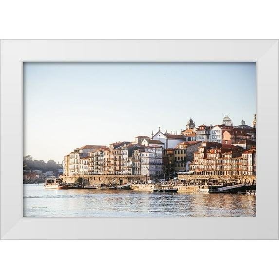 Marshall, Laura 18x13 White Modern Wood Framed Museum Art Print Titled - Porto I