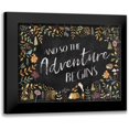 thumbnail image 1 of Marshall, Laura 18x15 Black Modern Framed Museum Art Print Titled - Woodland Whimsy I Black, 1 of 5