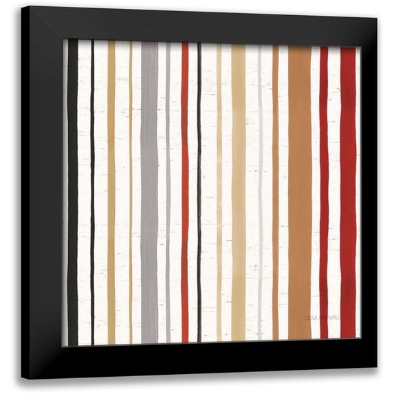 Marshall, Laura 20x20 Black Modern Framed Museum Art Print Titled - Country Roads Step 08