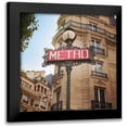 thumbnail image 1 of Marshall, Laura 20x20 Black Modern Framed Museum Art Print Titled - Paris Moments VII, 1 of 5