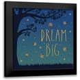 thumbnail image 1 of Marshall, Laura 20x20 Black Modern Framed Museum Art Print Titled - Twilight Fireflies I, 1 of 5