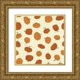 thumbnail image 1 of Marshall, Laura 20x20 Gold Ornate Wood Framed with Double Matting Museum Art Print Titled - Harvest Village Pattern V, 1 of 4