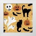 thumbnail image 1 of Marshall, Laura 20x20 White Modern Wood Framed Museum Art Print Titled - Haunted Hallowee Pattern IV, 1 of 4