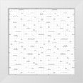 thumbnail image 1 of Marshall, Laura 20x20 White Modern Wood Framed Museum Art Print Titled - World Traveler Pattern XIVB, 1 of 4