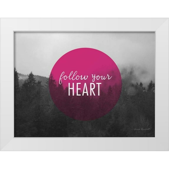 Marshall, Laura 24x19 White Modern Wood Framed Museum Art Print Titled - Bold Adventures II v2