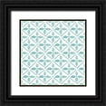 thumbnail image 1 of Marshall, Laura 26x26 Black Ornate Wood Framed with Double Matting Museum Art Print Titled - Garden Getaway Pattern XIIA, 1 of 4