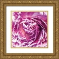 thumbnail image 1 of Marshall, Laura 26x26 Gold Ornate Wood Framed with Double Matting Museum Art Print Titled - Ranunculus Abstract IV Color, 1 of 4