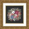 thumbnail image 1 of Marshall, Laura 26x26 Gold Ornate Wood Framed with Double Matting Museum Art Print Titled - Winter Spirit IX, 1 of 4