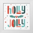 thumbnail image 1 of Marshall, Laura 26x26 White Modern Wood Framed Museum Art Print Titled - Retro Holiday V, 1 of 4