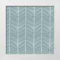thumbnail image 1 of Marshall, Laura 26x26 White Modern Wood Framed Museum Art Print Titled - Seaside Village Pattern XIIB, 1 of 4