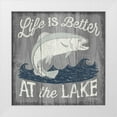 thumbnail image 1 of Marshall, Laura 26x26 White Modern Wood Framed Museum Art Print Titled - Up North V, 1 of 4