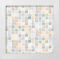 thumbnail image 1 of Marshall, Laura 26x26 White Modern Wood Framed Museum Art Print Titled - World Traveler Pattern IV, 1 of 4