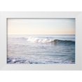 thumbnail image 1 of Marshall, Laura 32x23 White Modern Wood Framed Museum Art Print Titled - Santa Monica Beach IV, 1 of 4