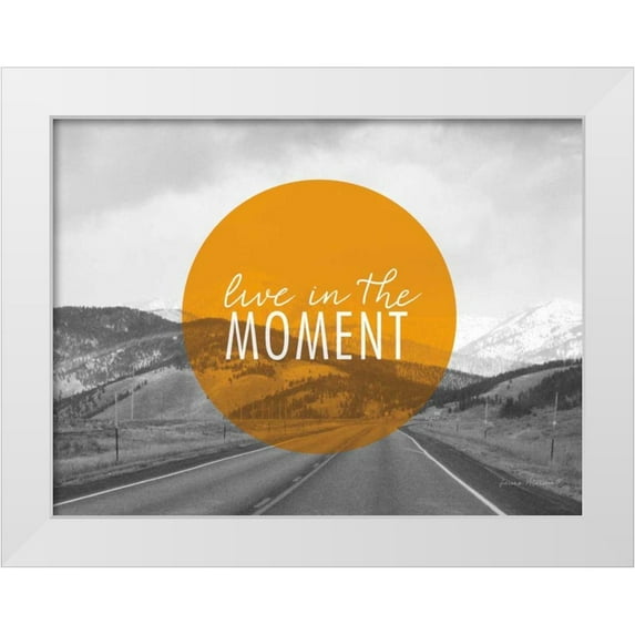 Marshall, Laura 32x25 White Modern Wood Framed Museum Art Print Titled - Bold Adventures I v2