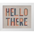 thumbnail image 1 of Marshall, Laura 32x26 White Modern Wood Framed Museum Art Print Titled - Retro Words III Gray Crop, 1 of 4