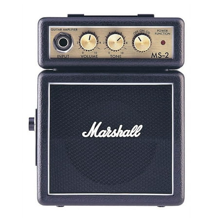 Marshall MS-2 Mini Guitar Amplifier (Black)
