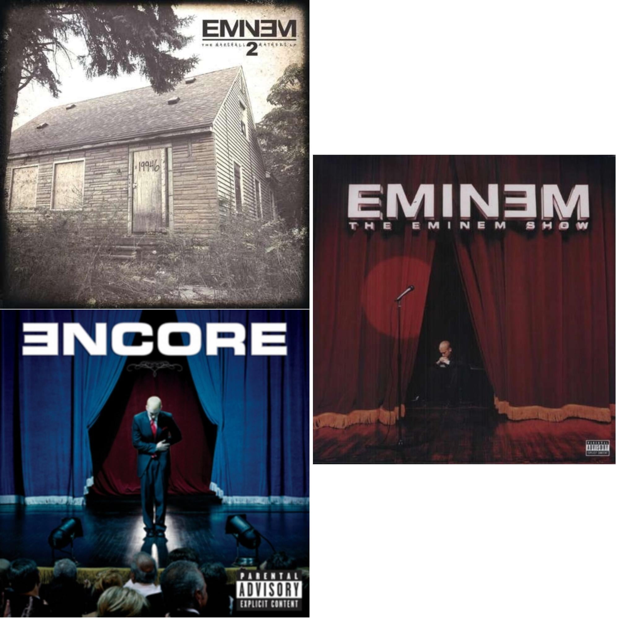 Encore & Marshall Mathers LP 2 & Eminem Show - Walmart.com