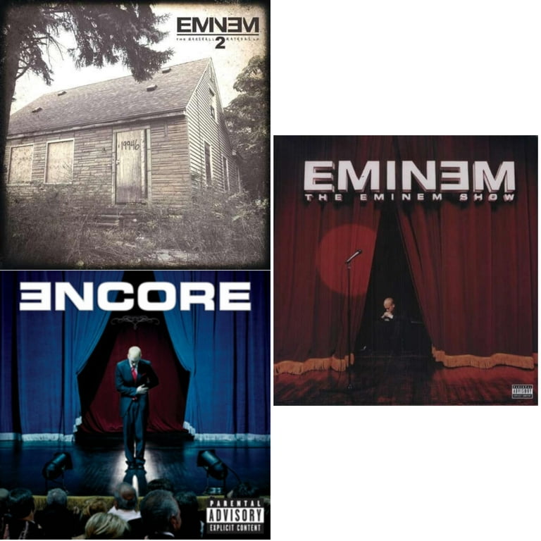 Encore & Marshall Mathers LP 2 & Eminem Show - Walmart.com